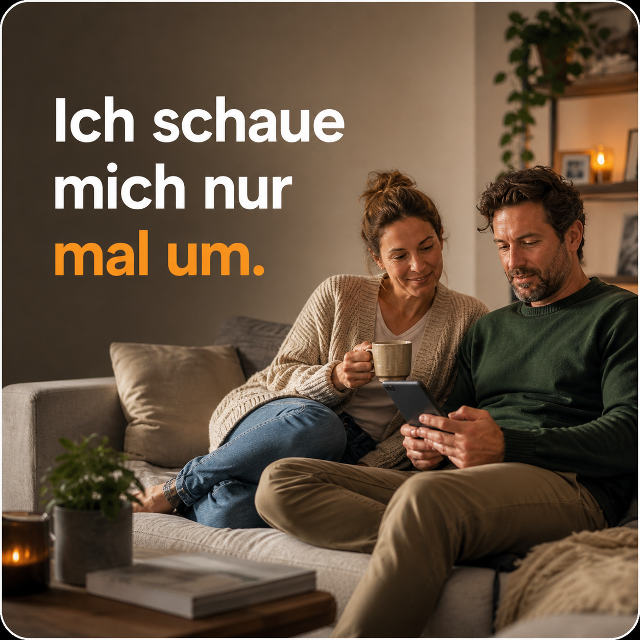 D) Ich schaue mich nur mal um.